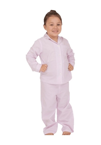 The Don Lila Kareli Kız Çocuk Pijama Takımı (9-14 Yaş)