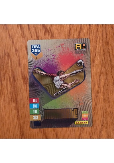 Panini Adrenalyn 2027 Invincible Golden Baller Oyun Kartı