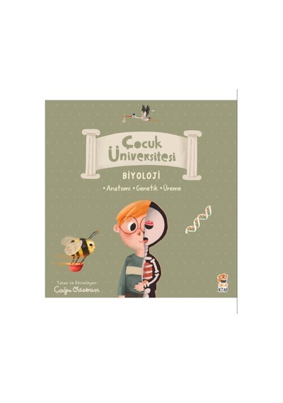 +6 Yaş Çocuk Üniversitesi – Biyoloji Set 3 Kitap Sincap Kitap