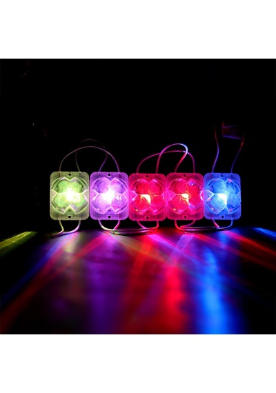 Powermaster Pm-14718 12 Volt 2 Watt Rgb Yanıp Sönen Çakar 4333-3030 Modül Led 43x33x28mm Diğer