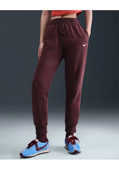 Nike Fz7626-652 Sportswear Phoenix Fleece Normal Belli Kadın Eşofman Altı - Bordo