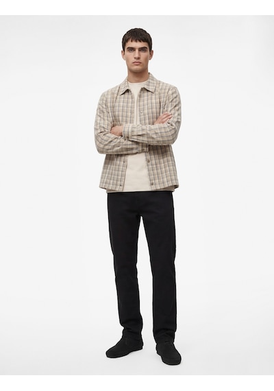 Koton Düğmeli Cep Detaylı Normal Bel Slim Fit Jean Pantolon - Brad Jean Siyah 6sam40115nd