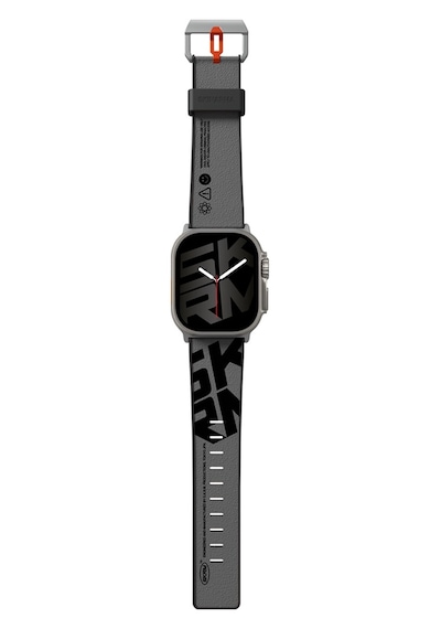 Watch 7 45mm Uyumlu Kordon Skinarma Spunk Serisi Pu Deri Strap Kayış Mavi