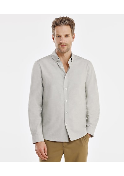 Yargıcı Regular Fit Oxford Gömlek 25yegm6002x 089 Yeşil