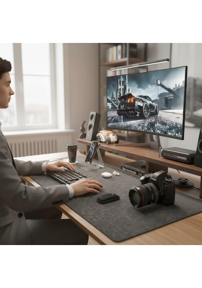 120x80 Cm Mouse Pad Masa Koruyucu Büyük Keçe Oyuncu Matı 3mm Koyu Gri Renk Farklı Ölçüler İçin Mağazamıza Bakınız. Büyük Boylarda L-xl-xxl Ölçülerde Lütfen Masa Ölçünüzü Kontrol Ederek Seçiniz.
