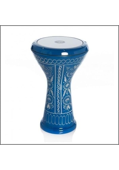 Vatan Döküm Erzincan İşlemeli Darbuka - Mavi Doumbek Sku: Zeusb0f4xh6txk