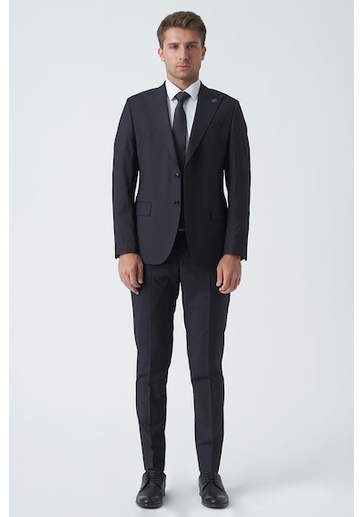 White Stone White Srone Gloucester T2467 Likralı Slim Fit 6 Drop Takım Elbise Desenli-desenli Çok Renkli