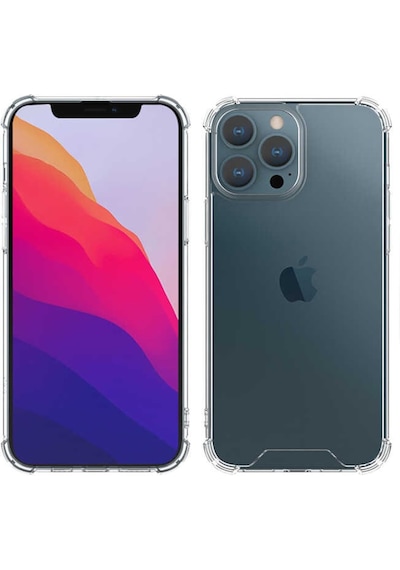 Apple Uyumlu iPhone 13 Pro Max Kilif Zore Nitro Anti Shock Silikon 523204653
