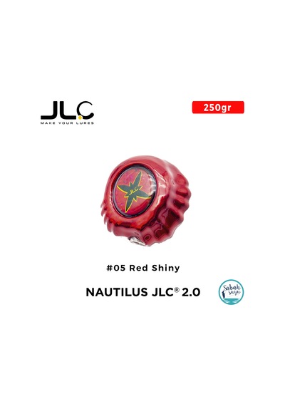 Jlc Nautilus 2.0 Tai Rubber Kafa 250gr 05 Red Shiny