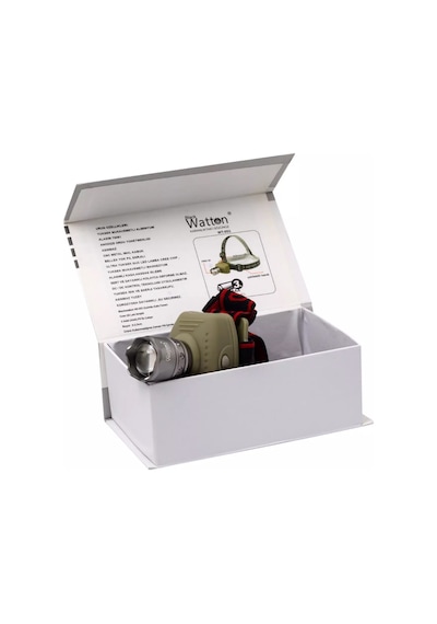 Süper Zoomlu Kafa Lambası Wt-053 Siyah