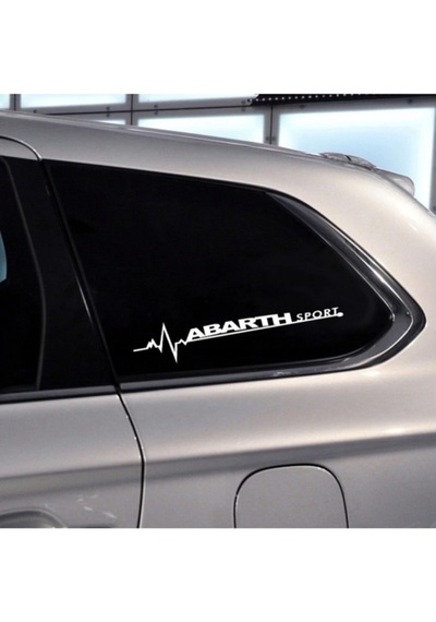 Abarth İçin Uyumlu Aksesuar Oto Yan Cam Sticker