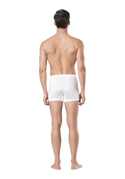 Pierre Cardin Erkek Penye Boxer 6 Adet Beyaz