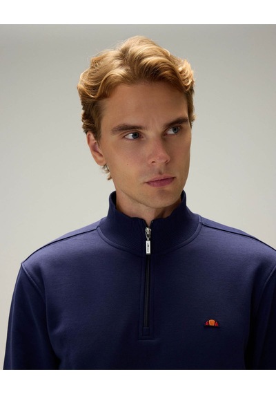 Ellesse Yarım Fermuarlı Lacivert Erkek Sweatshirt 5wm3580