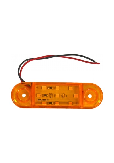 Tas 24v Side Marker Lamba 9 Ledli Sarı 8,5x2,5 Cm Tas.018s-24 2 Li