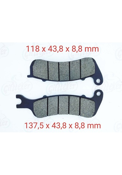 Kd125 F Kıden Mr Vultre 125I Ön Fren Disk Balatası