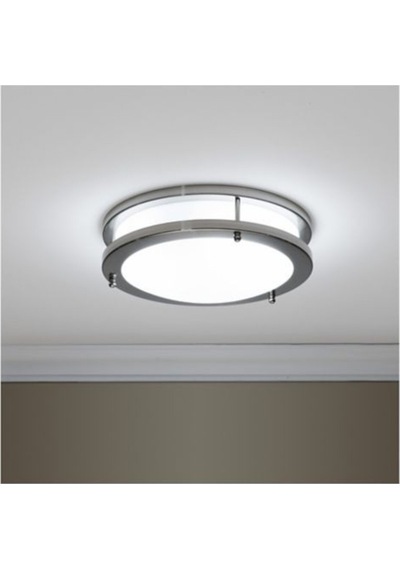 24 Watt, 4000k Soğuk Beyaz Işık Sıva Üstü Led Armatür, Modern Tavan Armatürü, Ledli Tavan Armatürü Siyah