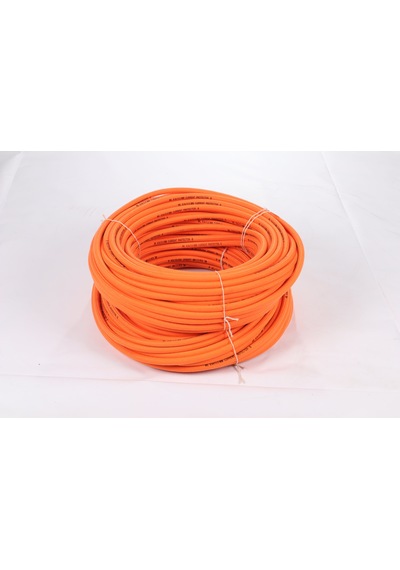 Akım Kablo Hortumu Kauçuk Örgülü 9x13 Mm 10 Metre