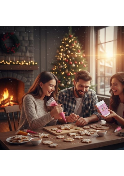 Royal Icing 200 Gr Pembe Kurabiye, Pasta Ve Şeker Hamuru Dekoru