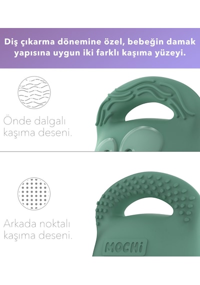 Mochi Diş Kaşıyıcı Yeşil Diğer