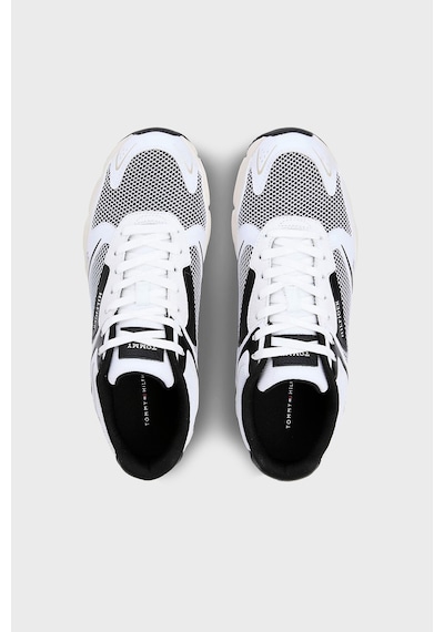 Tommy Hilfiger Logolu Sneaker Ayakkabı Erkek Ayakkabı Fm0fm05833 Bds Siyah