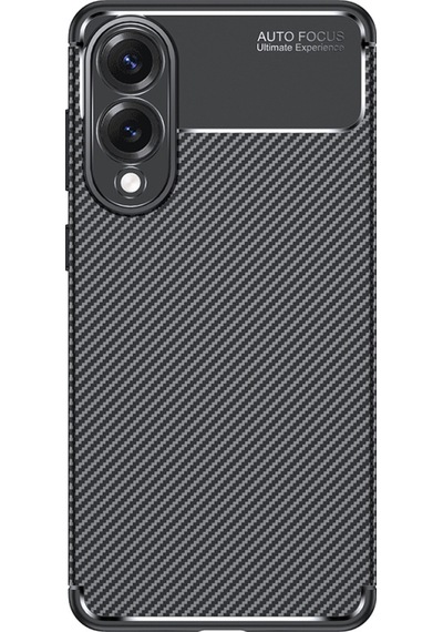 Teleplus Samsung Galaxy Uyumlu S25 Edge Kılıf Texture Negro Silikon Kapak