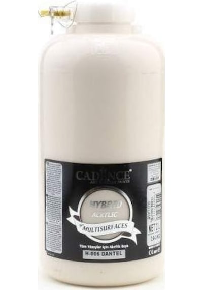 Cadence H-006 Hibrit Multisurface Akrilik Boya 2 L 3 KG Dantel
