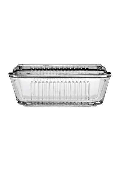 Frigo Tereyağlık Cam Saklama Kabı Şeffaf