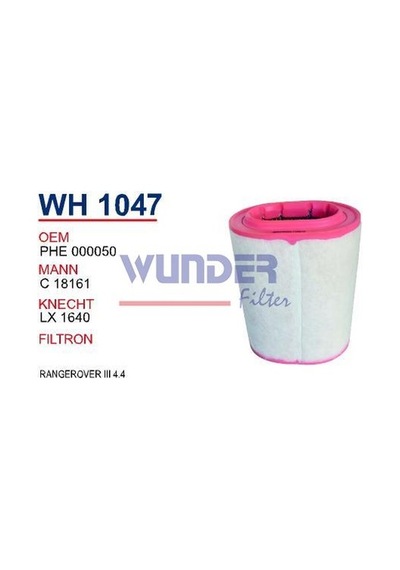 WUNDER WH1047 HAVA  FİLTRESİ - RANGE ROVER III 4,4