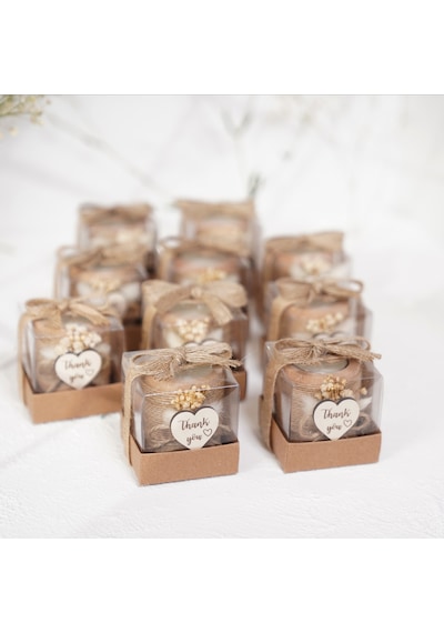 40 Adet Mumluk Düğün Nişan Baby Shower Kına Hediyeleri -kişiye Özel Hediyelikler