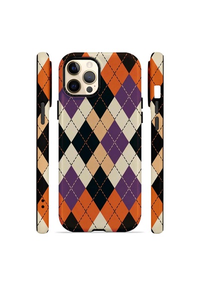 Velvoria Valestra Harvest Argyle Apple iPhone Uyumlu 12 Pro Max Magsafe Koruma Kılıfı Valestra Magline - Harvest Argyle