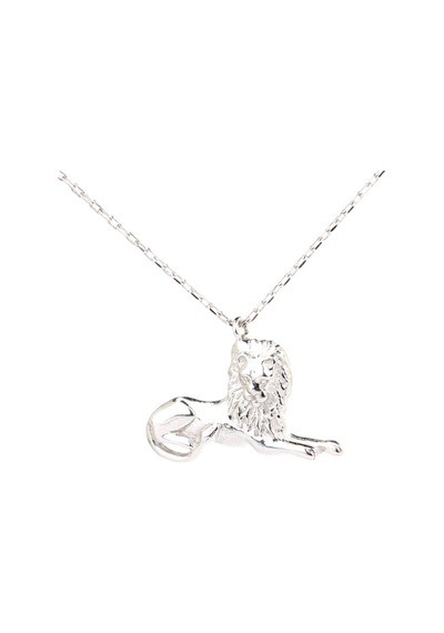 925 Ayar Gümüş Aslan Kral Charm Kolye 170624157
