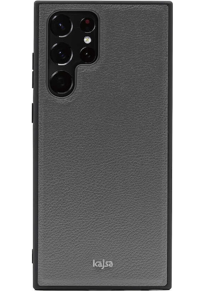 Kajsa Galaxy S22 Ultra Kılıf Kajsa Luxe Collection Hakiki Deri Kapak ZORE-220083