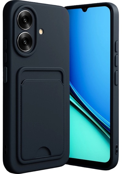 Realme Note 60 Kelvin Kartvizitli Silikon - Siyah