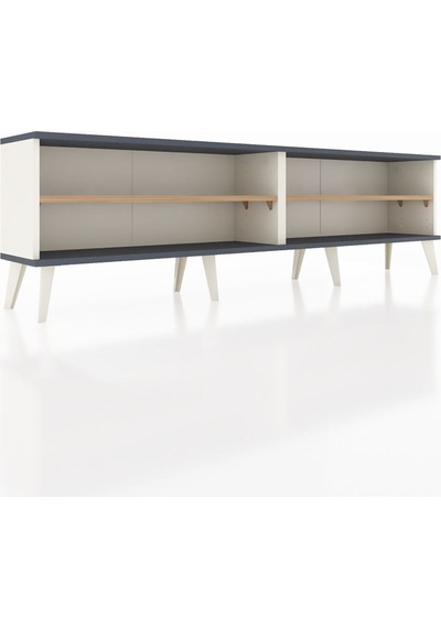 Arges Tv Ünitesi 2 Raflı 176x30x51 Aytaşı-antrasit/çam Antrasıt/atlas Çam Arges Tv Ünitesi 2 Raflı 176x30x51 Aytaşı-antrasit/çam Antrasıt/atlas Çam