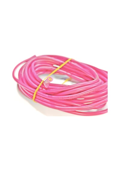 4mm 5metre Yanmaz Silikon Kablo Kırmızı Renk 1 Adet