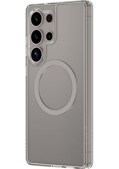 Galaxy Uyumlu S25 Ultra Kılıf Magsafe Uyumlu Amazingthing Minimal Serisi Kapak Titanyum - Gri