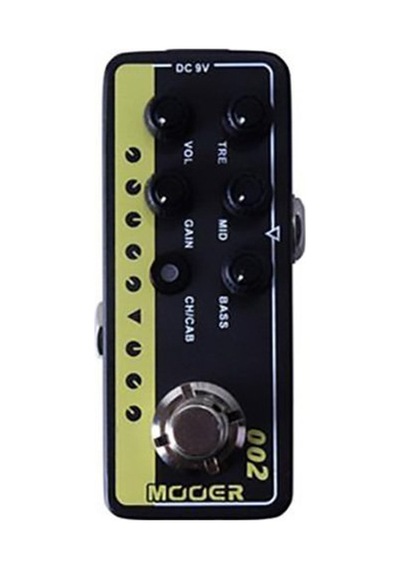 Mooer M002 Micro Preamp Uk Gold 900 marshall J Tip