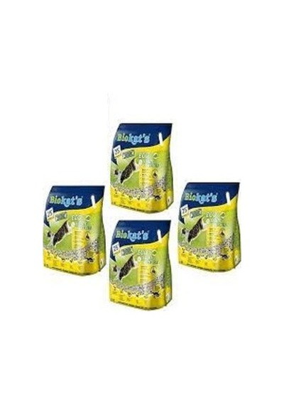 Biokat's Eco Light Extra Pelet Aktif Karbonlu Kedi Kumu 4 x 5 L