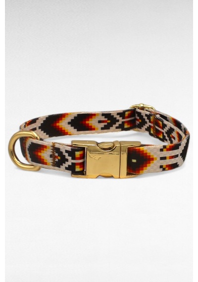 Caramelos İsimli Köpek Tasması, Yavru Köpek Tasması, Küçük Irk Köpek Tasması, Metal Kilit, 1,5 Cm Koyu Kahverengi