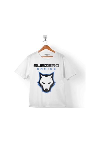Mortal Kombat Sub Zero Game Wolf Logo Çocuk Tişört 001