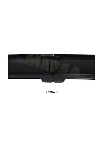 Opel Astra H Lip Plastik Üniversal 2 Parça Tampon Altı Lip Siyah
