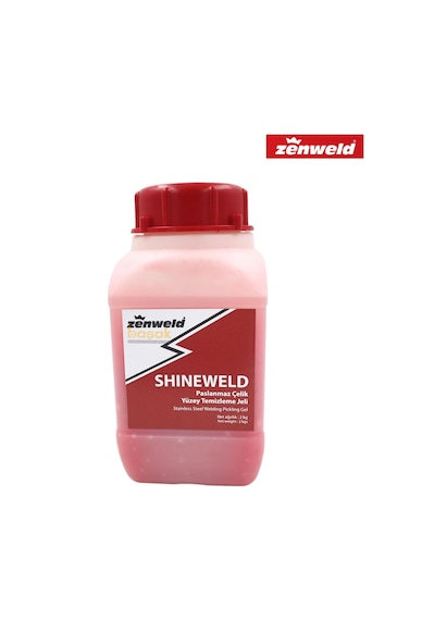 Zenweld Paslanmaz Çelik Kaynak Sonrası Yüzey Temizleme Jeli 2 Kg Shıneweld