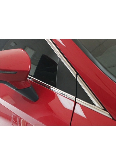 Seat Leon 3 5F Cam Çerçevesi 14 Prç Krom 2013 ve Sonrası