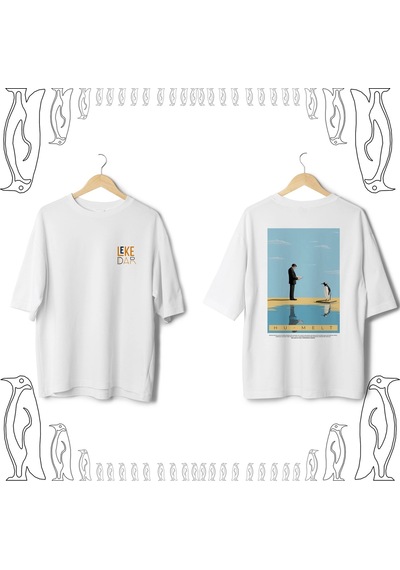 Hu-melt Serisi No:1 T-shirt - Beyaz