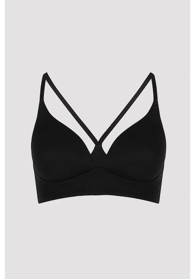 Penti Hiççamaşırı Siyah Balensiz Süper Bralet Siyah