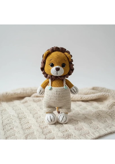 Amigurumi Aslan 0yuncak