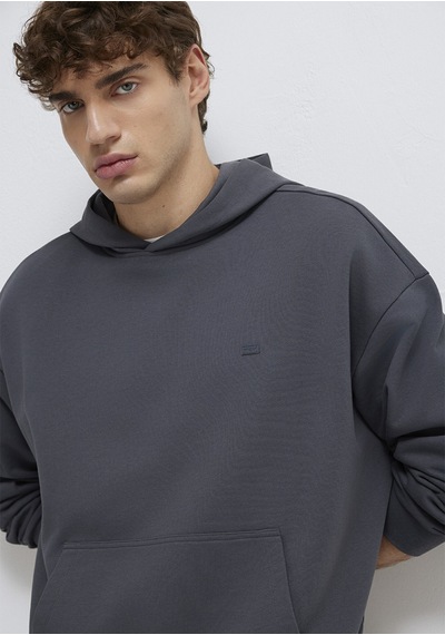 Mavi - Kapüşonlu Antrasit Sweatshirt 0s10416-80955 Antrasit