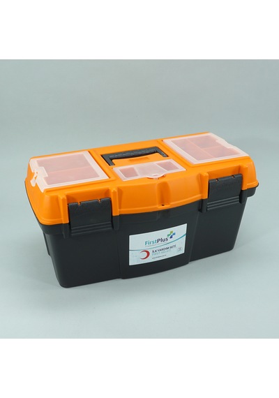 Firstplus Fp02.104 Plaj Pl İlk Yardım Seti Mavi Bayrak Siyah - Turuncu