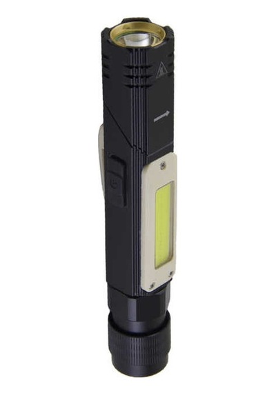 Panther Pt-4272 Usb Şarjlı El Feneri Siyah