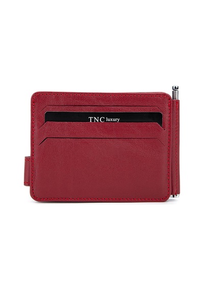 Tamer Tanca Erkek Hakiki Deri Bordo Kartlık 1148 703 Erk Krtlk Sk25-26 Bordo Bordo